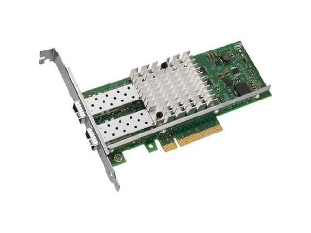 Intel E10G42BFSRBLK Intel Ethernet Converged Network Adapter X520-SR2 - PCI Express x8 - 2 Port(s) - Optical Fiber - Low-profile, Full-height - Bulk