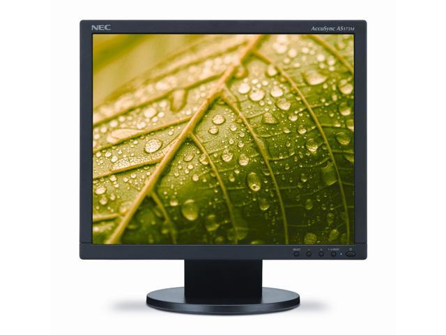 NEC Display Solutions AS173M-BK 17' SXGA 1280 x 1024 D-Sub, HDMI, DisplayPort Monitor