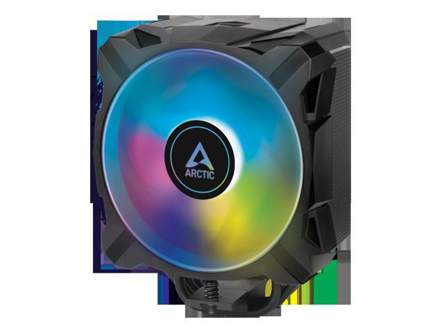 ARCTIC Freezer i35 A-RGB - Single Tower CPU Cooler with A-RGB, Intel Specific, Pressure Optimized 120 mm P-Fan, 200-1700 RPM, 4 Heat Pipes, incl.