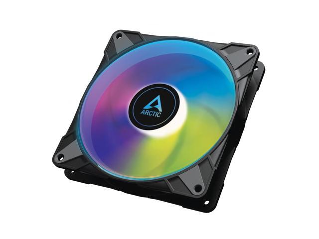 ARCTIC P14 PWM PST A-RGB 0dB - Case Fan, 140 mm PWM, Optimised for Static Pressure, Semi-Passive: 0-1900 RPM, 5V 3 Pin A-RGB LED, Single Fan -...