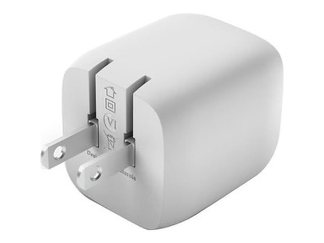 Belkin BoostCharge Pro Dual USB-C GaN 45W Wall Charger - White - image 2