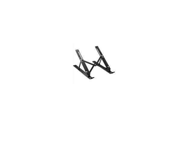 Kensington Collapsible Aluminum Laptop Riser Up to 16' Screen Support 11.02 lb Load Capacity Desktop Aluminum, Silicone Steel Black