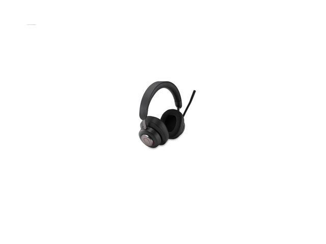 Kensington H3000 98.4 ft Bluetooth Over-Ear Headset Google Assistant Siri Stereo USB Type C Wireless Bluetooth Black