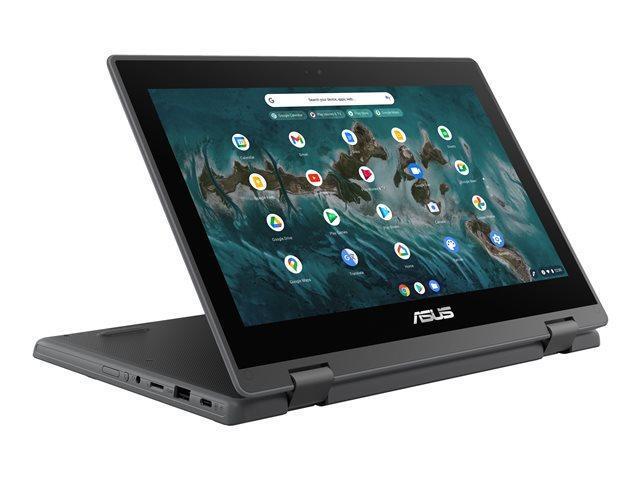 ASUS Chromebook Flip CR1 CR1100FKA-YZ144T - Flip design - Intel Celeron N5100 / 1.1 GHz - Chrome OS - UHD Graphics - 4 GB RAM - 64 GB eMMC - 11.6'...