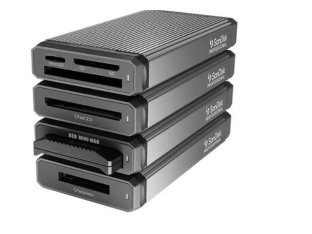 SanDisk Professional PRO-READER CFast 10 GB/s CFast CFast 2.0 USB 3.2 (Gen 2) Type C External
