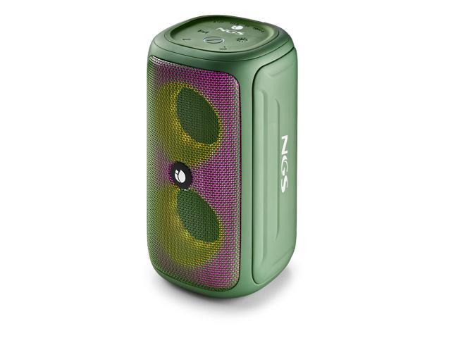 NGS Roller Beast 32W Wireless & Water-Resistant IPX5 BT Speaker, Green Model ROLLERBEASTGREEN