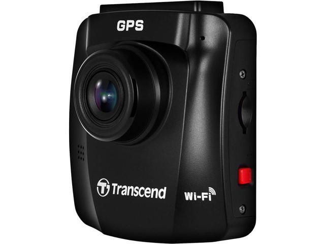 Transcend 64GB DrivePro 250 1440P 2K QHD 60fps Dashcam with GPS, WiFi and Suction Mount Model TS-DP250A-64G