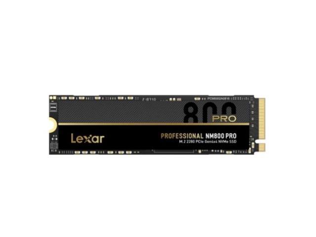 Lexar SSD LNM800P002T-RNNNG 2TB NM800 PRO M.2 2280 PCIe Gen4x4 NVMe SSD Retail