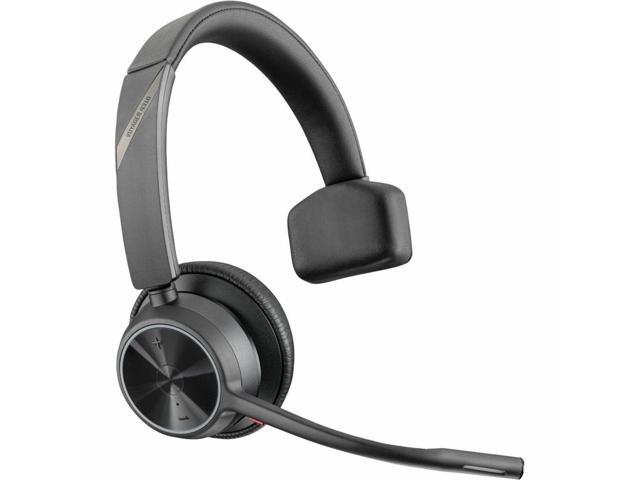 Hp Poly Headsets Poly Voyager 4310 USB-C Headset with Charge Stand Siri, Google Assistant Mono Wireless Bluetooth 298.6 ft Model 77Y96AA