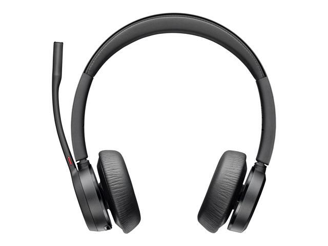 Hp Poly Voyager 4320 Microsoft Teams Certified USB-C Headset +BT700 dongle Siri, Google Assistant Stereo Wireless Bluetooth 298.6 ft Model 77Z30AA