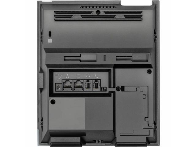 HP Poly CCX 400 IP Phone Corded Wall Mountable Desktop Black 24x Total Line VoIP 2x Network RJ-45 PoE Ports Model 84C14AA#ABA