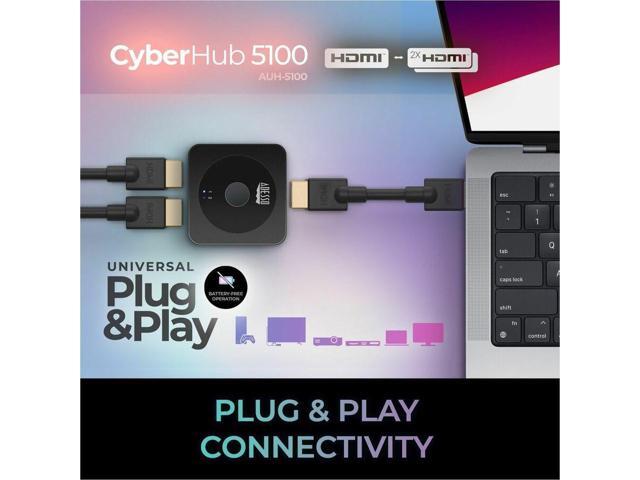 Adesso AUH-5100 4K60 HDMI Splitter & Switcher AUH-5100