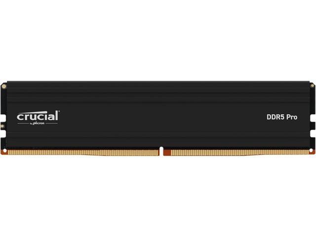 Crucial 16GB PRO DDR5-6000Mhz Desktop Memory - Limited Lifetime Warranty Model CP16G60C48U5