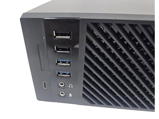 IN WIN CJ Series CJ712 Slim Chassis micro ATX 265 Watt (FlexATX) black USB/Audio