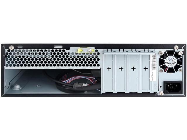 IN WIN CJ Series CJ712 Slim Chassis micro ATX 265 Watt (FlexATX) black USB/Audio