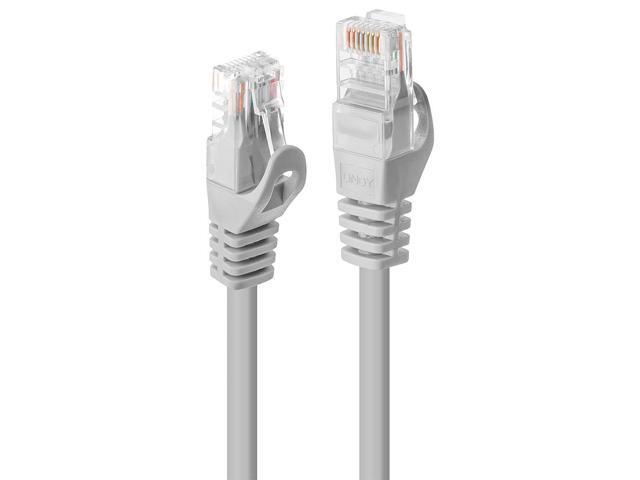 Lindy U/UTP Cat5e RJ45 Patch Cable 0.3m Grey Model 48360