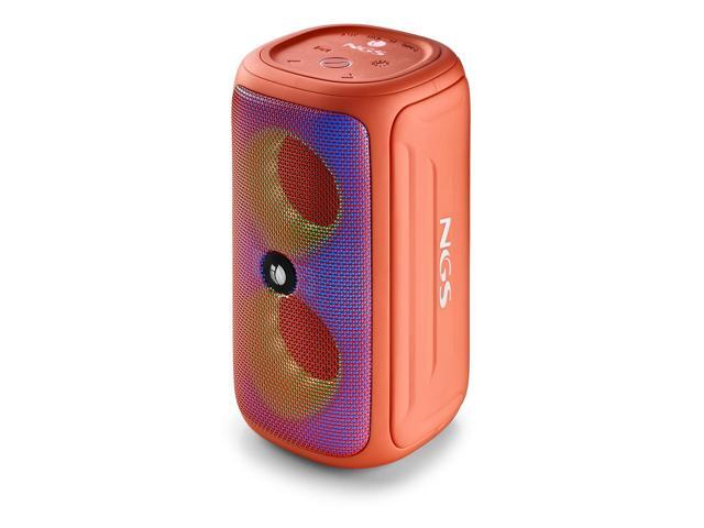 NGS Roller Beast 32W Wireless & Water-Resistant IPX5 BT Speaker, Coral Model ROLLERBEASTCORAL