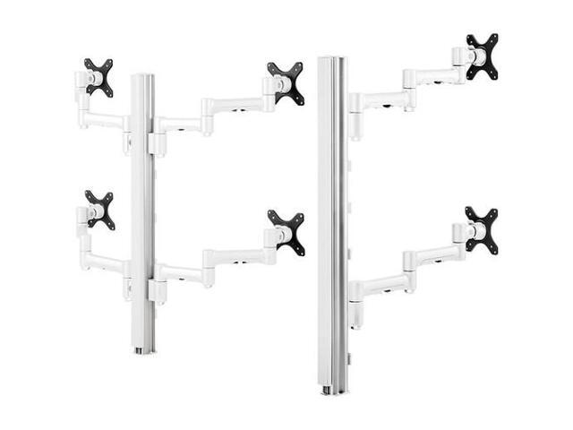 Atdec Six Monitor Desk Mount (White) Model AWMS-6-46275-H-W
