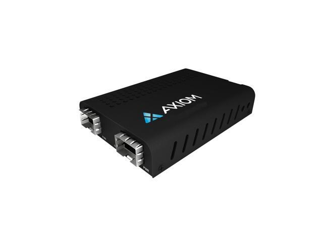Axiom SFP+ TO SFP+ OPTICAL MODE CVTR Model MC12-LM04-LS20-AX