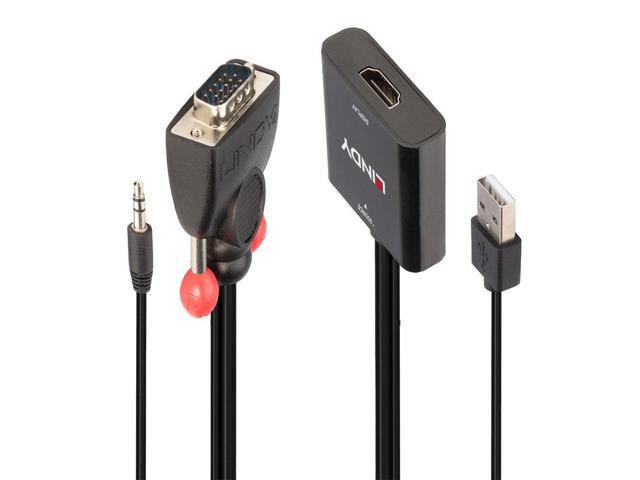 Lindy VGA and Audio to HDMI Converter - 38284