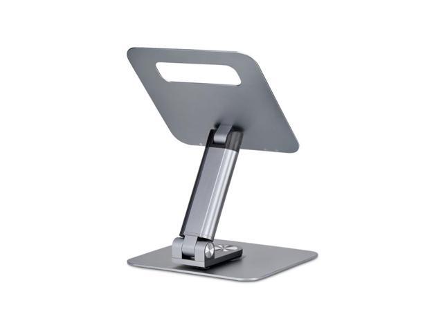 StarTech Telescopic Laptop Stand - 360 Swivel Base - Rotating Computer Riser for Desk - Adjustable Height and Tilt - Max 11lb/5kg - Aluminum Build...