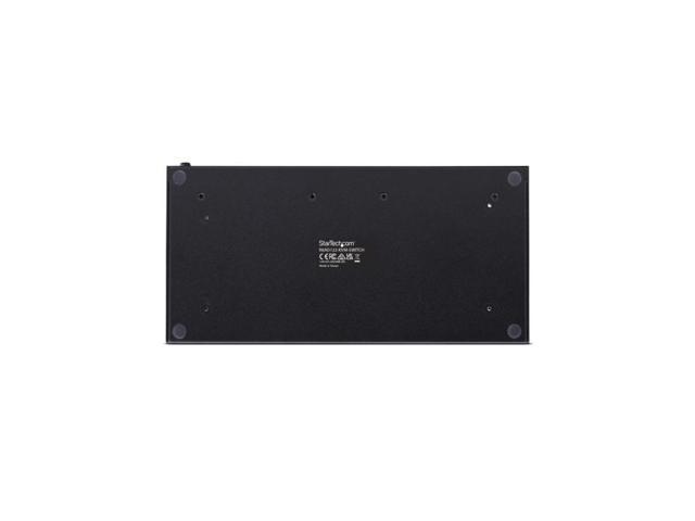 StarTech 8-Port DisplayPort KVM Switch with 1U Rack Mount Kit - 4K 60Hz DP 1.2 - Push-Button & Hotkey Switching - 4-Port USB Hub - OS Independent -...