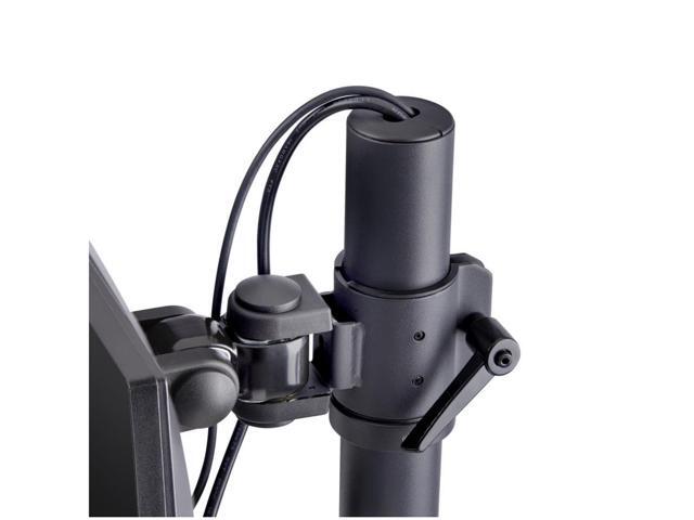 StarTech Desk Mount For 2x Vertically Stacked Monitors - Dual 49 - Total 70lb (32kg) - C-Clamp - Quick-Release VESA System - Widescreen...