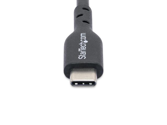 StarTech. com 3m USB-C Charging Cable, USB C Cable, 60W 3A PD - USB-C cable - 24 pin USB-C to 24 pin USB-C - 10 ft - USB2CC3MBKE