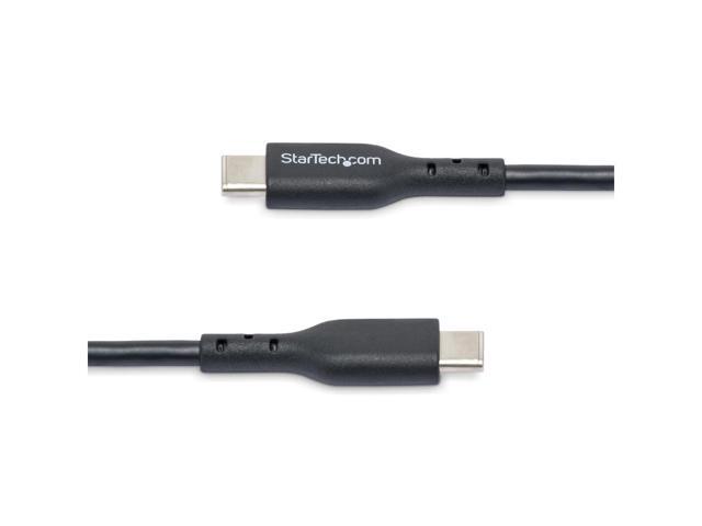 StarTech. com 3m USB-C Charging Cable, USB C Cable, 60W 3A PD - USB-C cable - 24 pin USB-C to 24 pin USB-C - 10 ft - USB2CC3MBKE