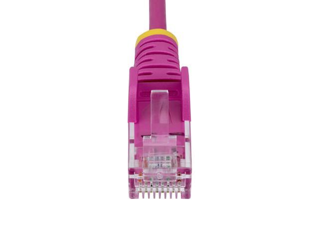 StarTech 10ft Pink Slim CAT6 Ethernet Cable Model N6PAT10PKS