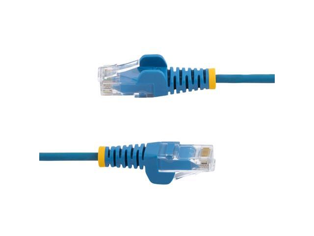 StarTech 25ft Blue Slim CAT6 Ethernet Cable Model N6PAT25BLS