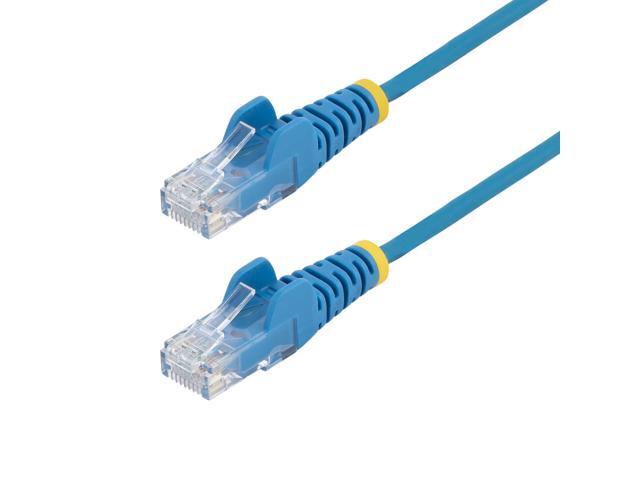 StarTech 25ft Blue Slim CAT6 Ethernet Cable Model N6PAT25BLS
