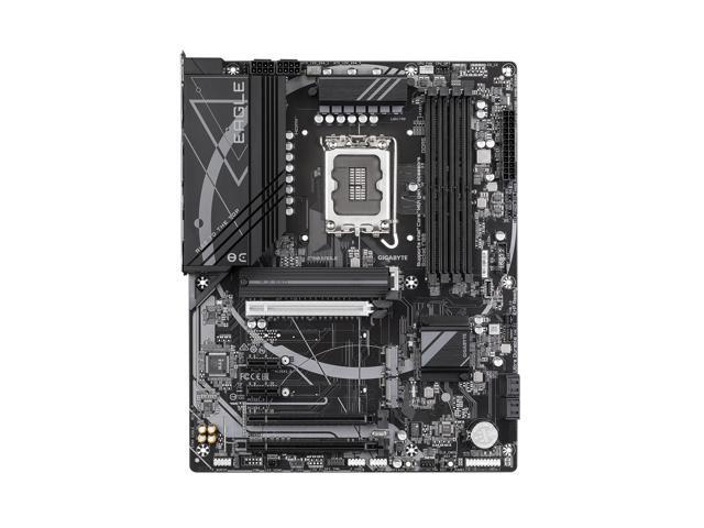 GIGABYTE Z790 EAGLE Motherboard - Supports 14th Gen. Intel Core CPUs, 12+1+1 phases VRM, up to 7600MHz DDR5 (OC), 3xPCIe 4.0 M.2, 2,5GbE LAN, USB...