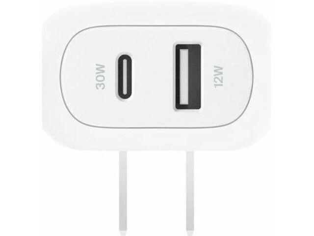 Belkin BoostCharge USB-C Dual Wall Charger, 42W - White - image 3