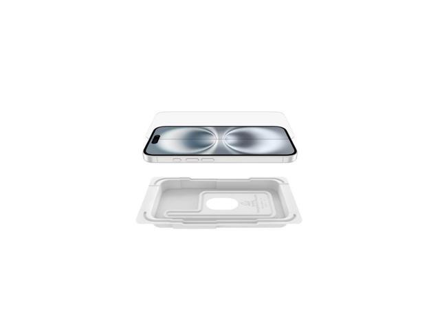 Belkin - ScreenForce UltraGlass 2 for iPhone 16, 15, and 14 Pro with EZ Align Tray - Clear - image 4