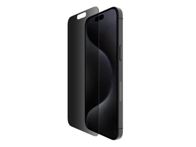 Belkin TemperedGlass Privacy Treated Screen Protector for iPhone 15 Pro Max Model OVA150ZZ