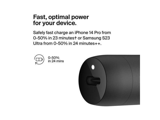Belkin BoostCharge 30W USB-C Car Charger - Black - image 2