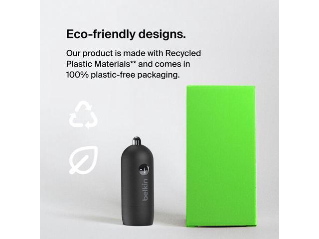 Belkin BoostCharge 30W USB-C Car Charger - Black - image 3