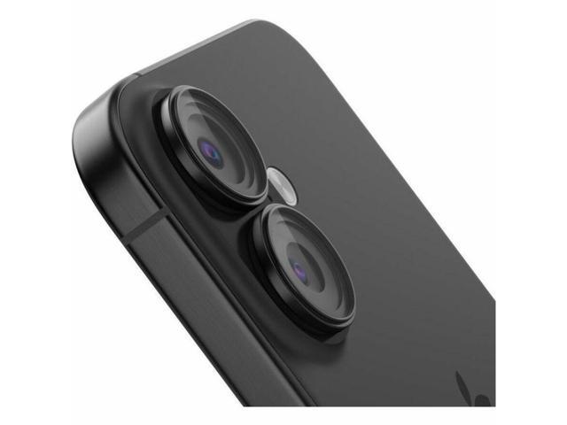 Belkin TemperedGlass Camera Lens Protector 2-Pack for iPhone 16 / iPhone 16 Plus Model OVA181FQBK