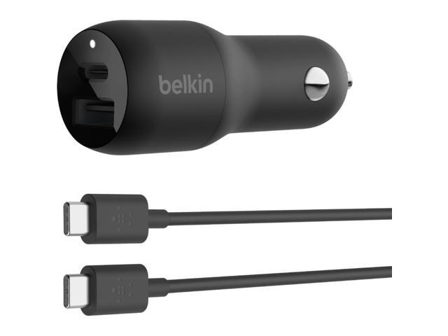 Belkin BOOSTCHARGE Auto Adapter Model CCB004BT1MBK-B6