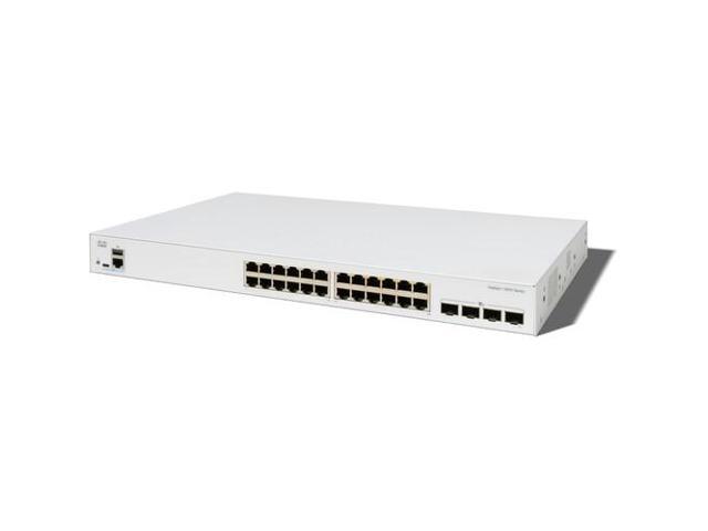 Cisco C1300X-24T-4X Ethernet Switch - 24 Ports - Manageable - Gigabit Ethernet, 10 Gigabit Ethernet - 3 Layer Supported - 32.10 W Power Consumption...