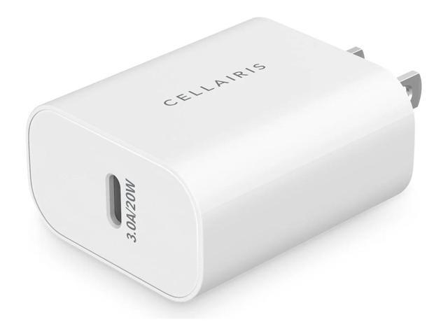Cellairis 20W USB-C Wall Charger Fast Charging Bulk Color White Model 04-0150241