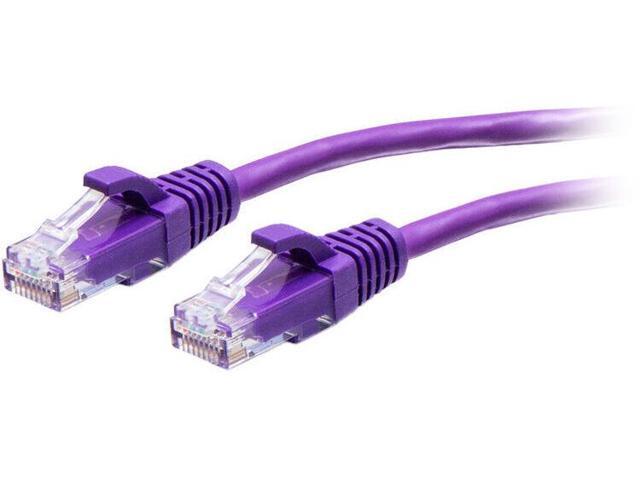 C2G - Patch cable - RJ-45 (M) to RJ-45 (M) - 25 ft - 0.1 in - UTP - CAT 6 - indoor, snagless, stranded - purple Model C2G02231