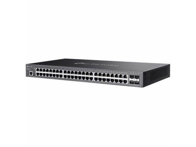 Omada 48-Port Gigabit Stackable Lite L3 Managed PoE++ Switch with 4 10G Slots Model SG5452XMPP