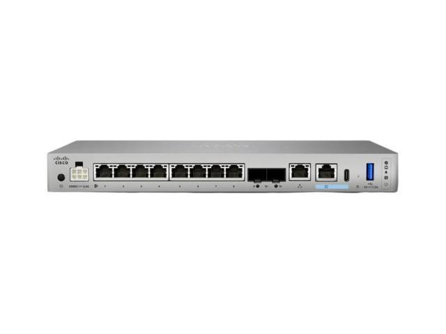 Cisco Secure Firewall 1220 Compact Security Appliance with ASA Software - Intrusion Prevention - 8 Port - 10 Gigabit Ethernet - 15 Gbit/s.
