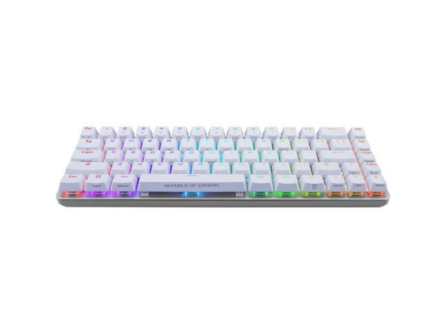 Asus ROG Falchion Ace RGB LED Gaming Keyboard White M602FALCHIONACE/NXRD/WHT