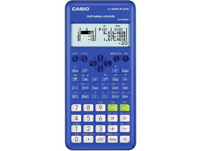Casio Scientific Calculator Battery Powered Blue FX-300ESPLSBBUWAIT