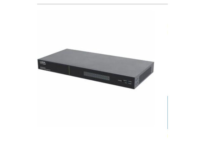 Luxul 1Gb L2/L3 Managed Switch - 24 PoE+, 4 (10G) SFP+ Rear-Facing Ports - TAA Compliant - SW-615-24P-R