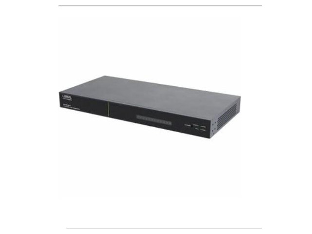 Luxul 1Gb L2/L3 Managed Switch - 8 PoE+, 2 RJ45, 2 SFP Rear-Facing Ports TAA Compliant SW-505-8P-R
