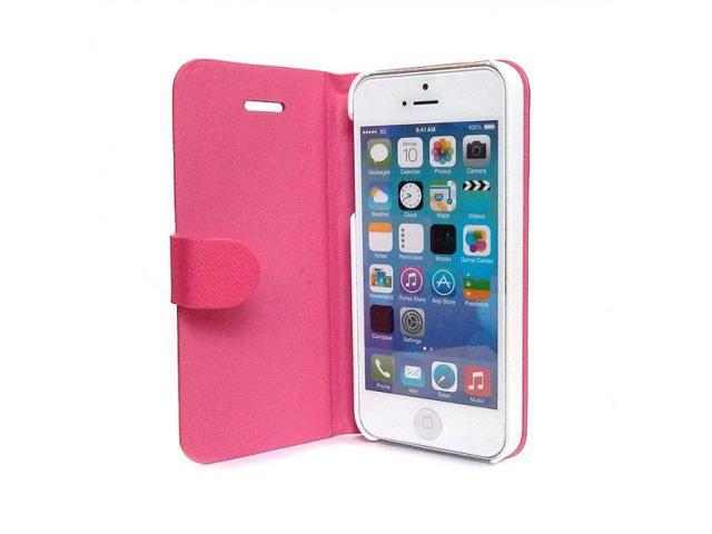 NEON Drive Pink iPhone 5 Flip Cover with Auto-Sleep Function Model IPH5-FLI-PK